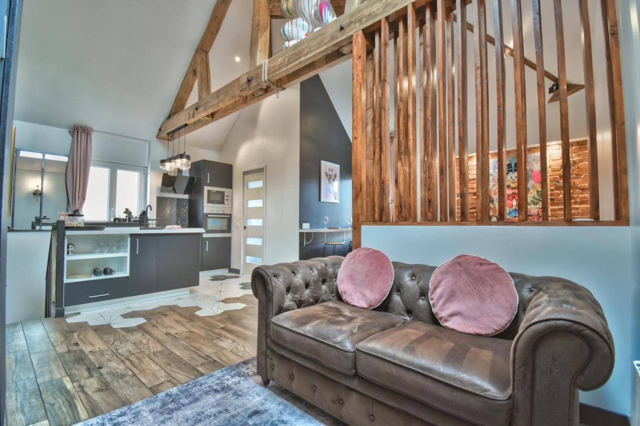 * Le Loft Des Mysteres * Apartment Maintenon Exterior foto